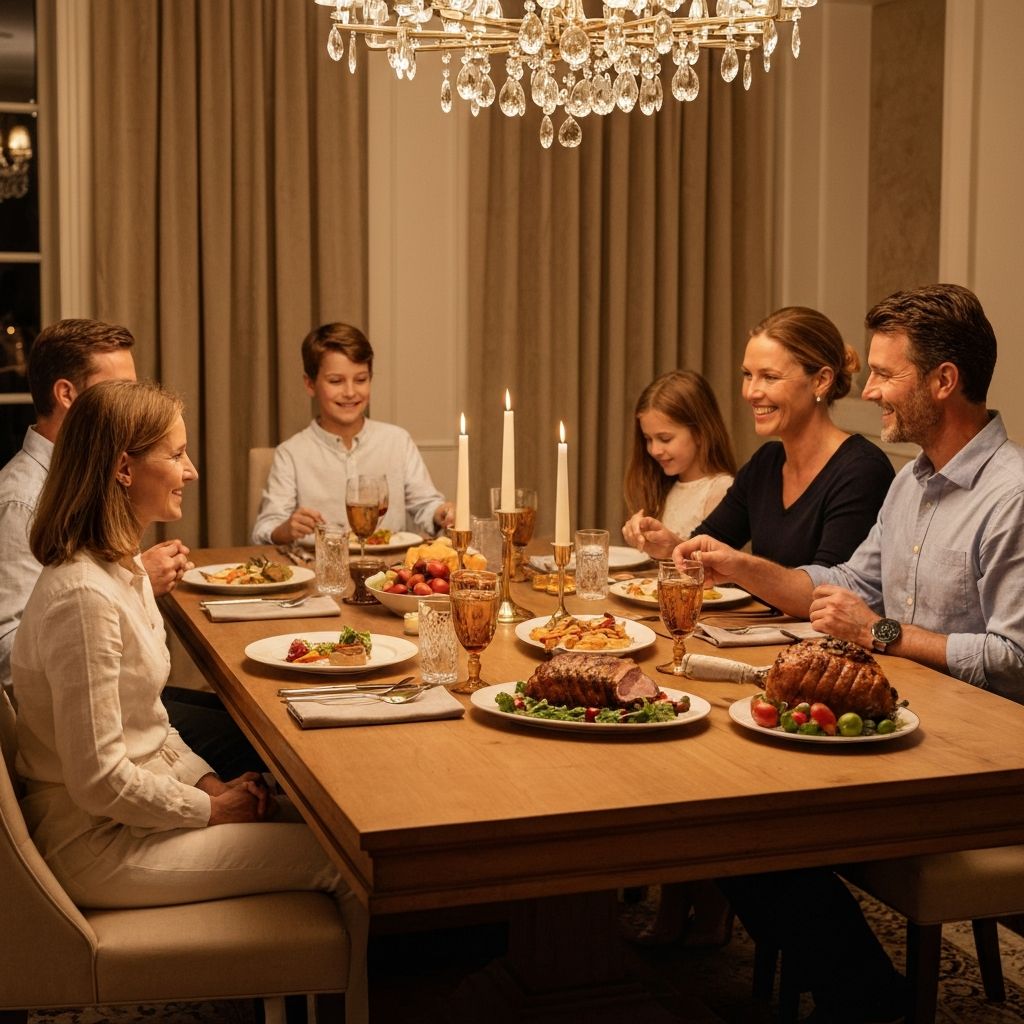 Beautiful table setting with Mikasa dinnerware